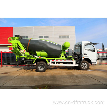 4*2 Small Mobile 290hp Cement Concrete Mixer Truck